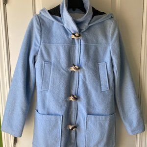 KLING WOOL BRIGHT BLUE COAT SIZE 2